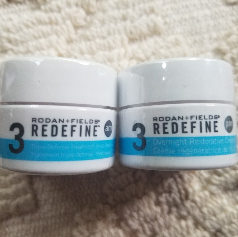 Rodan and Fields Redefine AM/PM Cream Duo 0.5oz ea